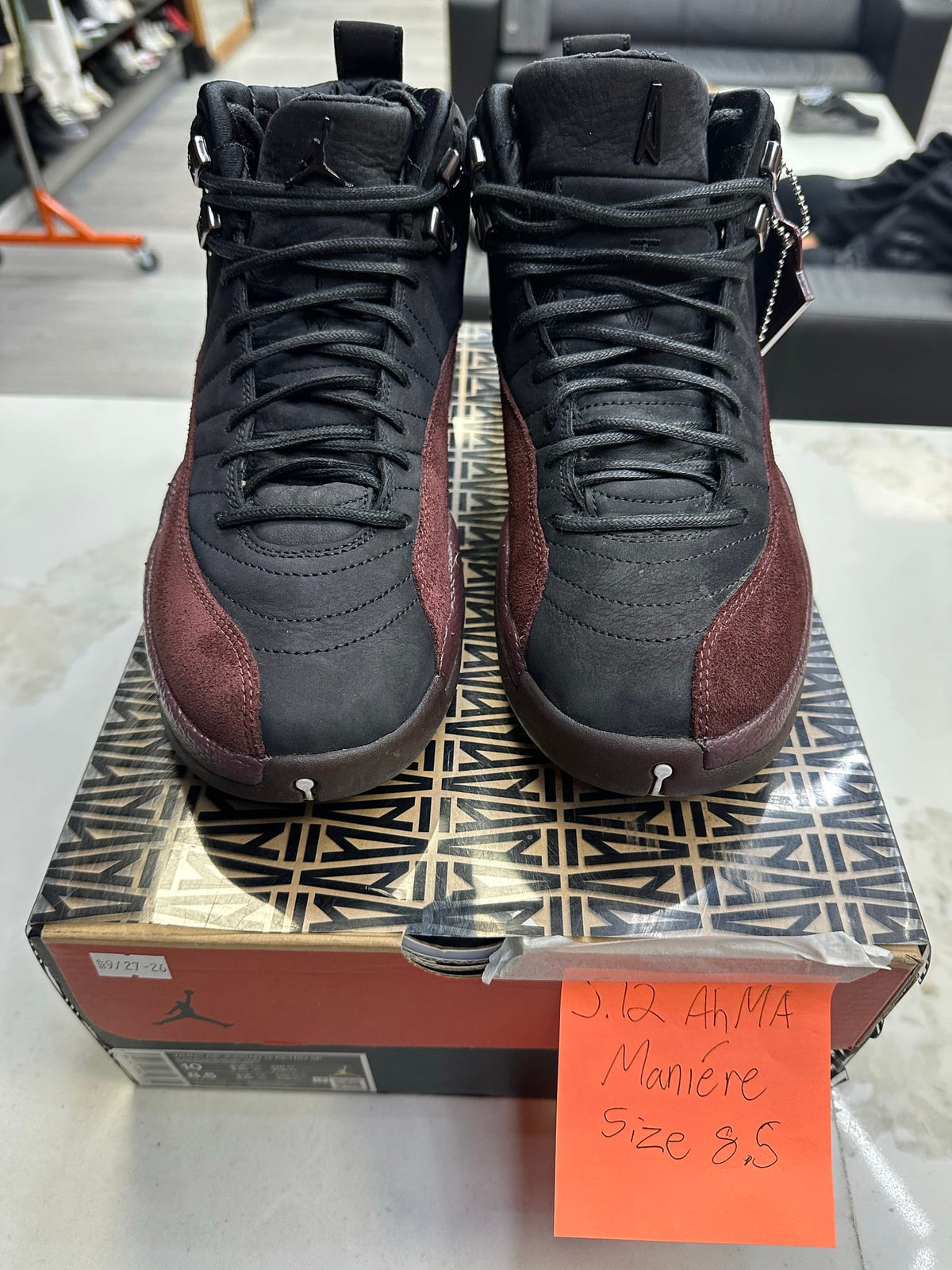 Jordan 12 Retro SP A Ma Maniére Black (Women's)