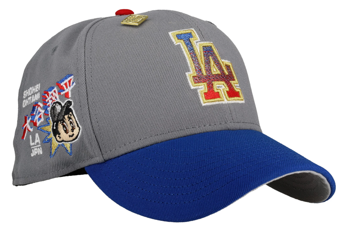 Capsule Los Angeles Dodgers Graphite/Blue Shohei Ohtani 59Fifty Fitted Hat