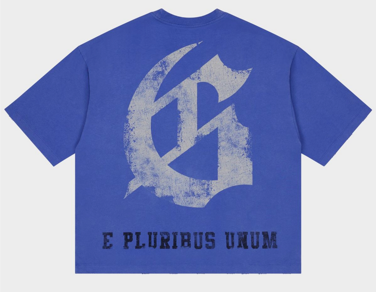 Godspeed Collegiate Tee Shirt (Royal Wash)