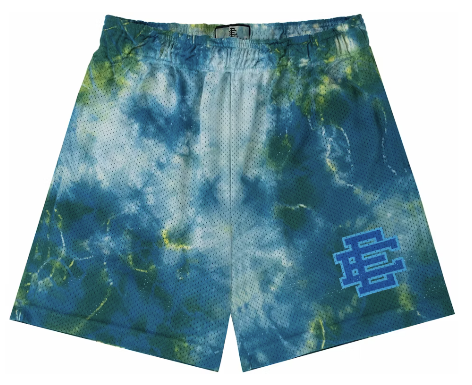 Eric Emanuel EE Basic/Core Short "Deep Sea Blue Tie Dye"