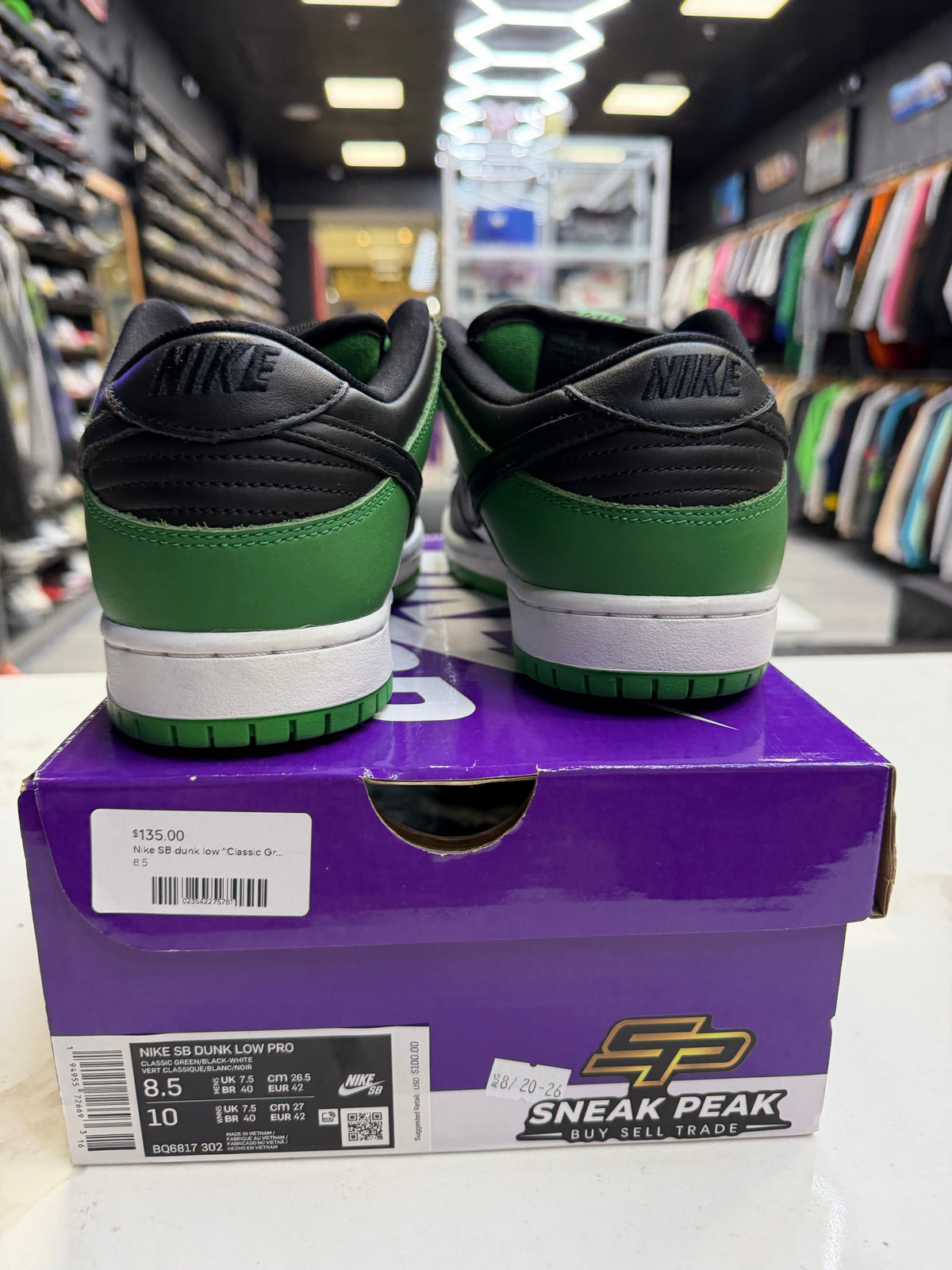 Nike SB Dunk Low Classic Green