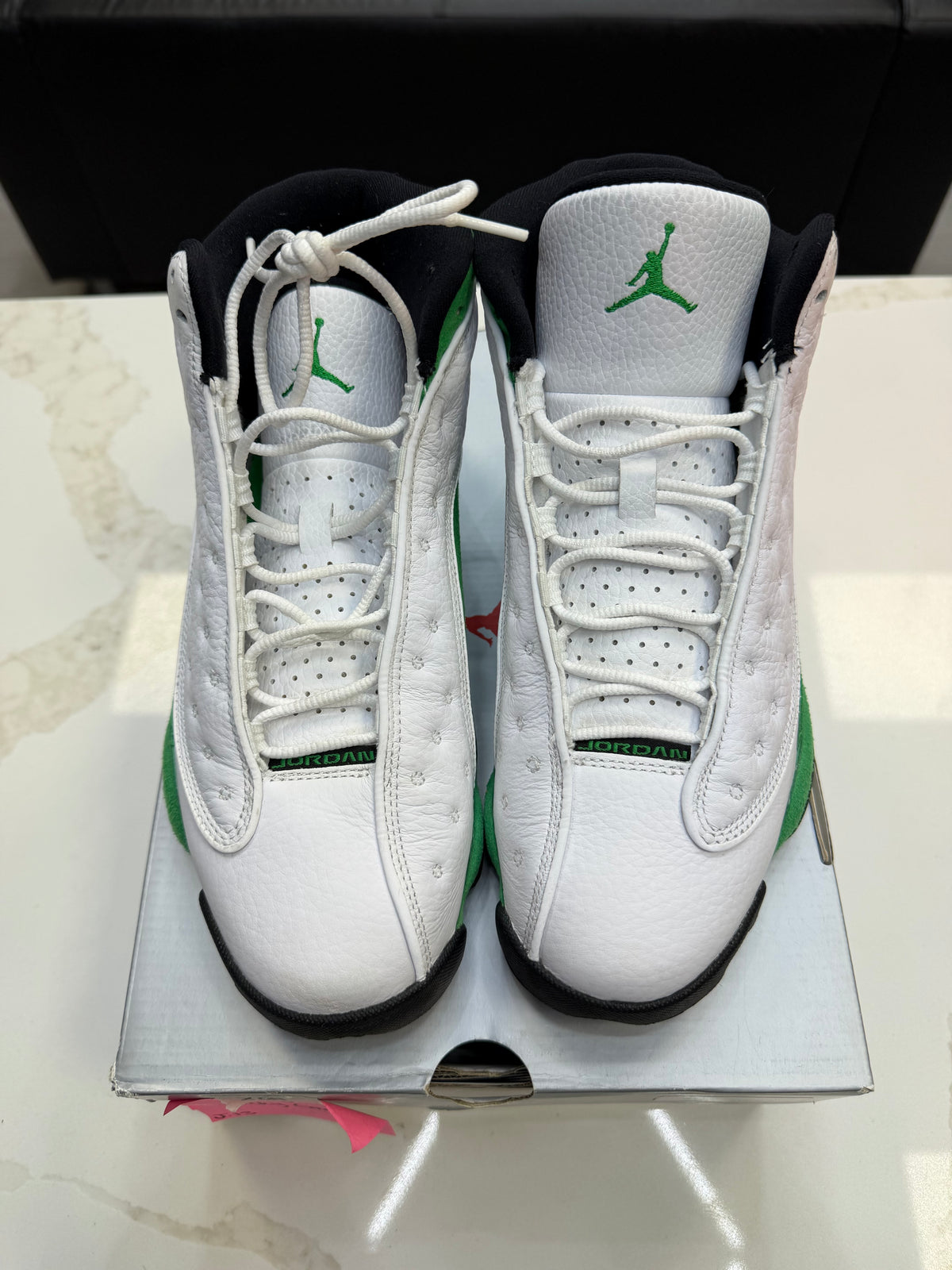 Jordan 13 Retro White Lucky Green