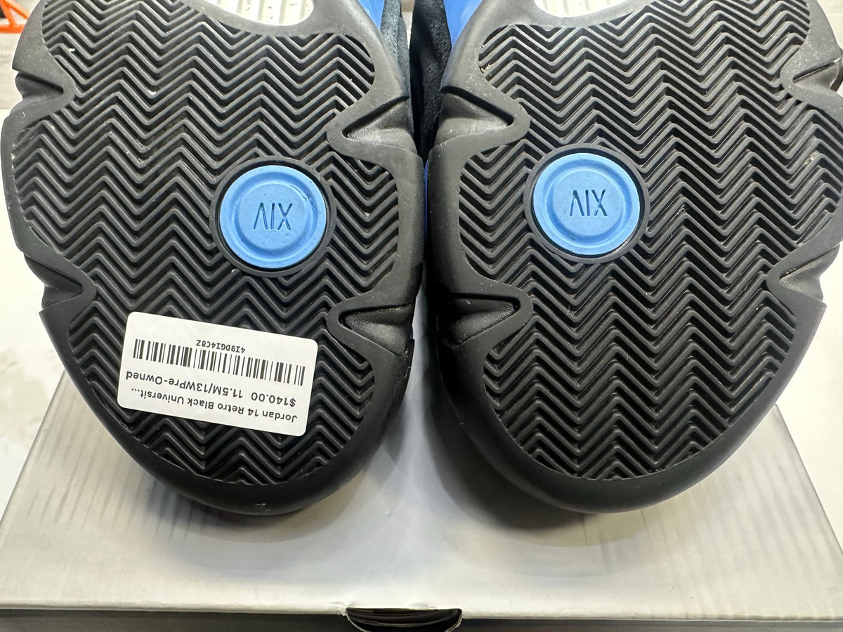 Jordan 14 Retro Black University Blue (2026)