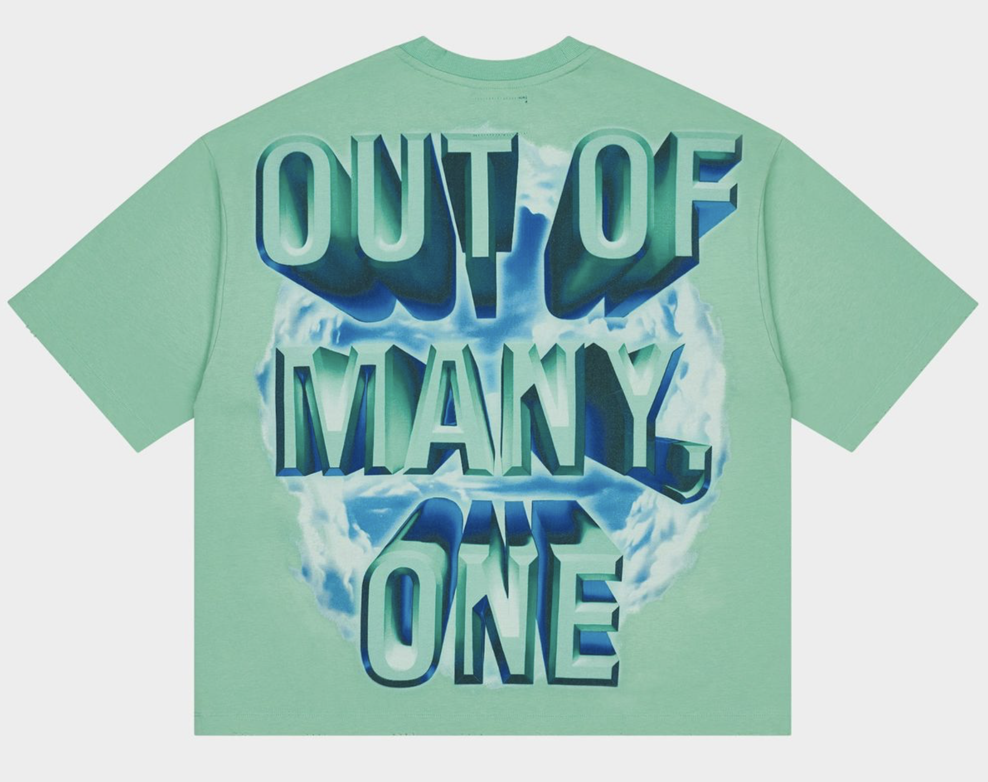 Godspeed "Empire Guardian" Tee Shirt (Aqua)