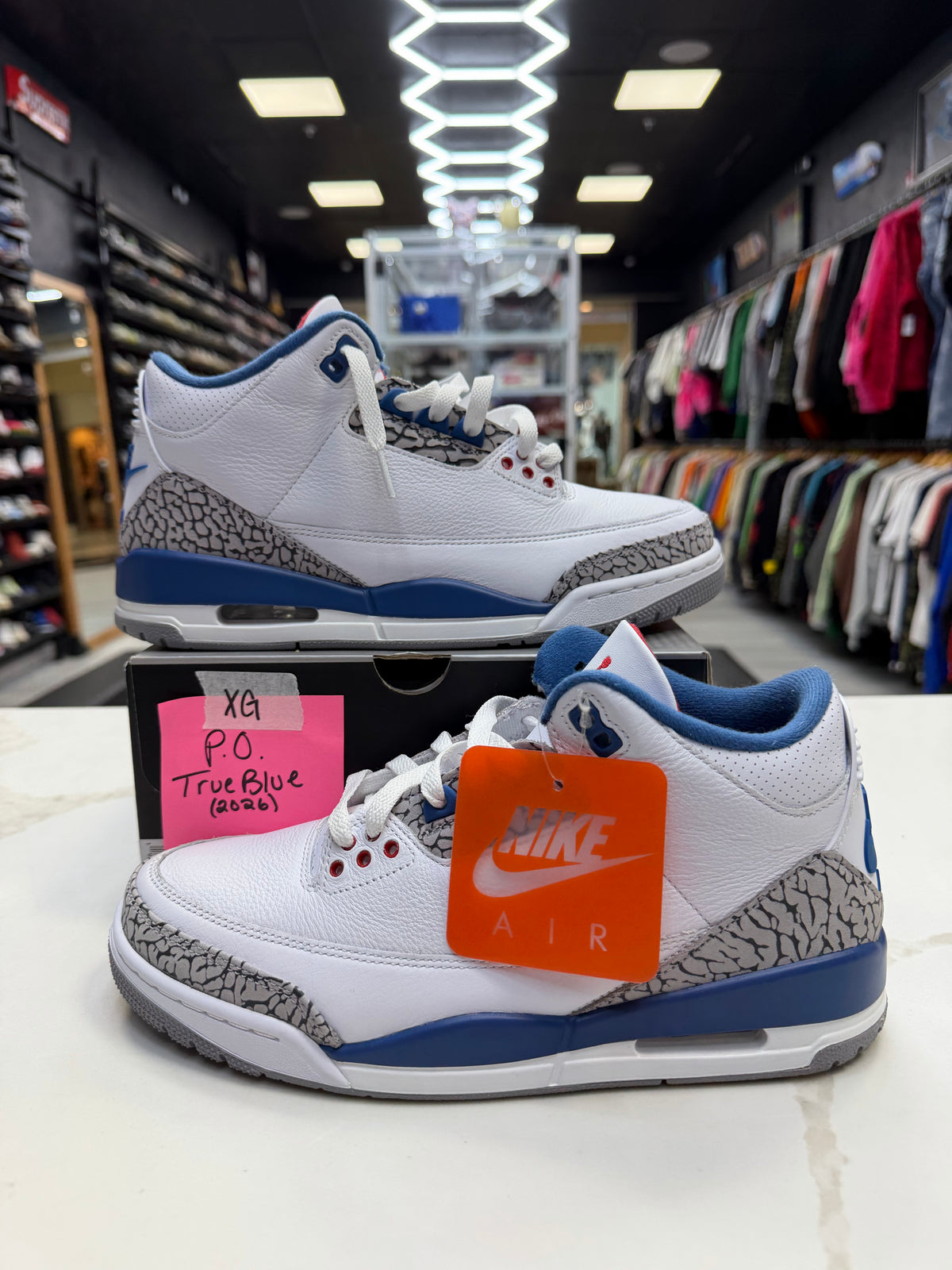 Jordan 3 Retro True Blue (2026)