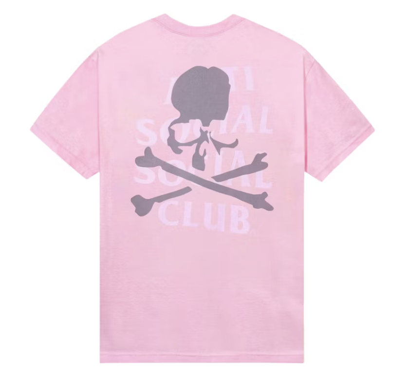 Anti Social Social Club ASSC "Mastermind" Tee Shirt (Pink)