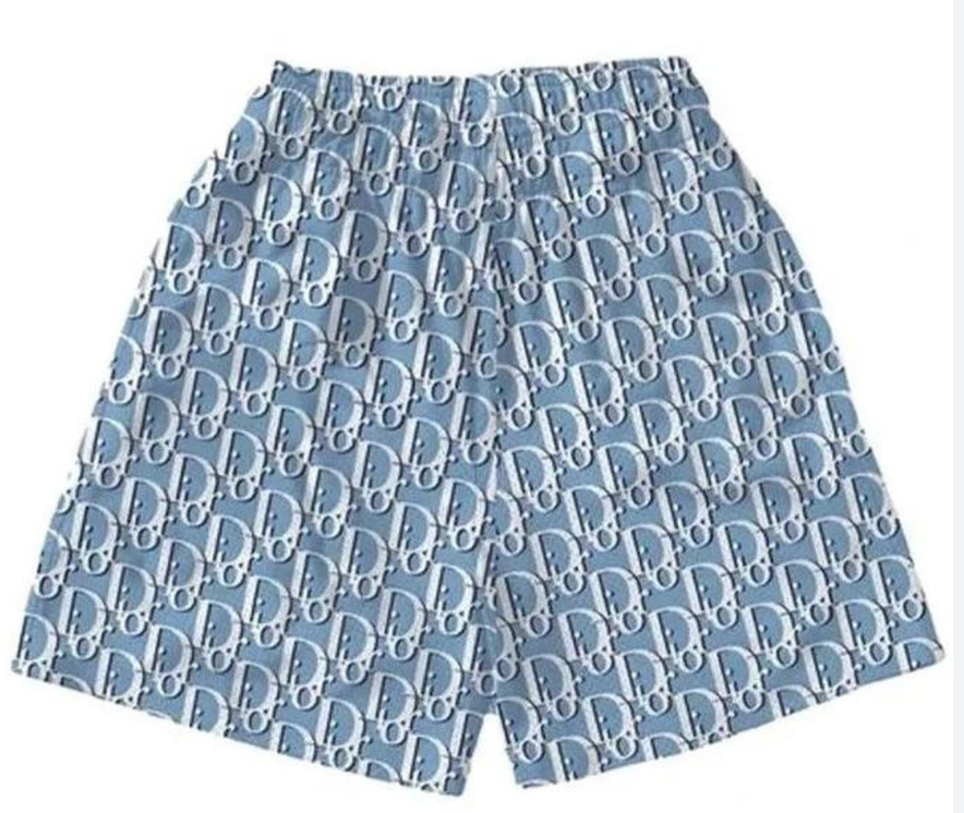 Bravest Studios Shorts "Grey/Baby Blue"