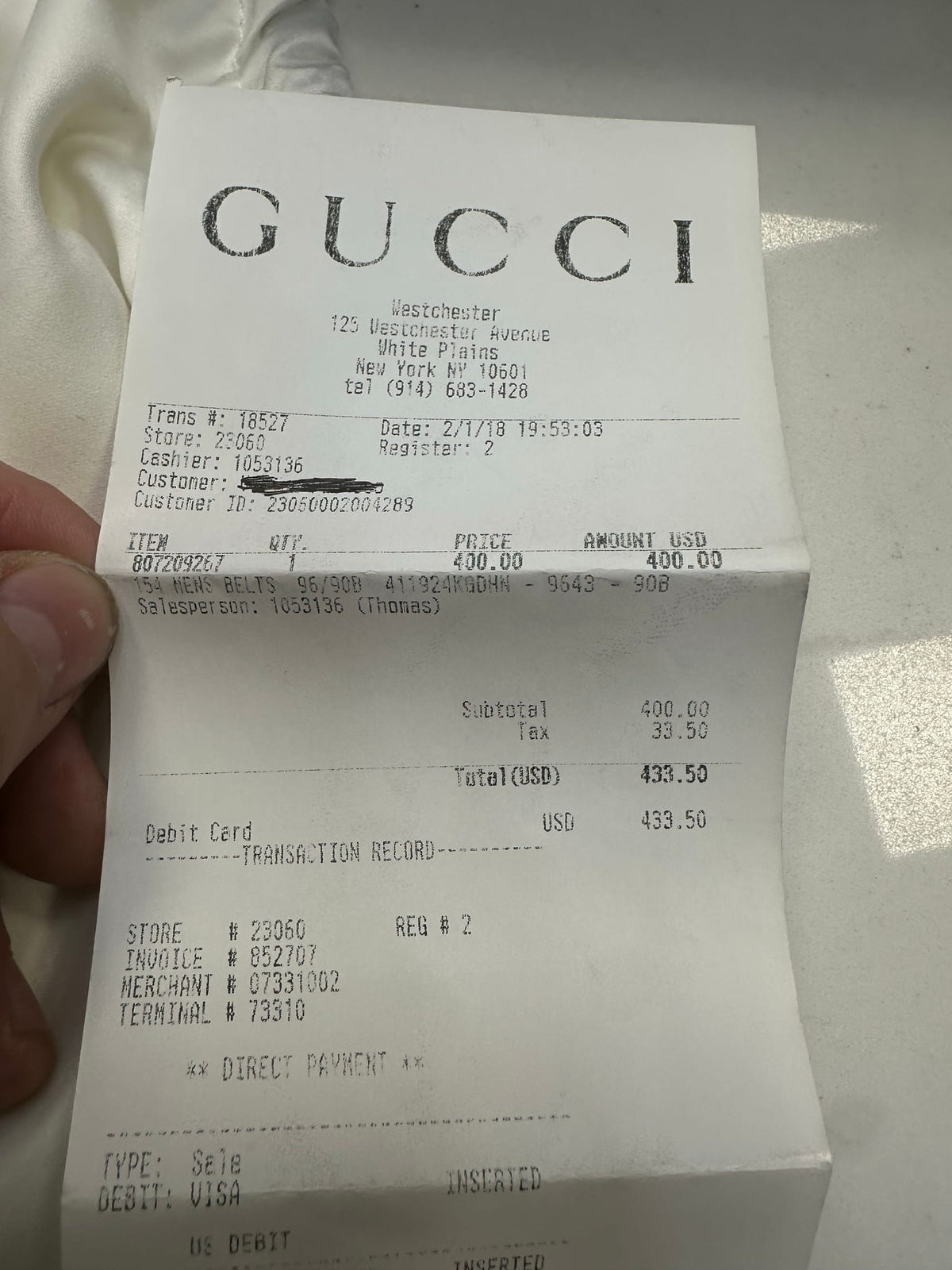 Gucci Interlocking G Belt GG Supreme Beige/Ebony