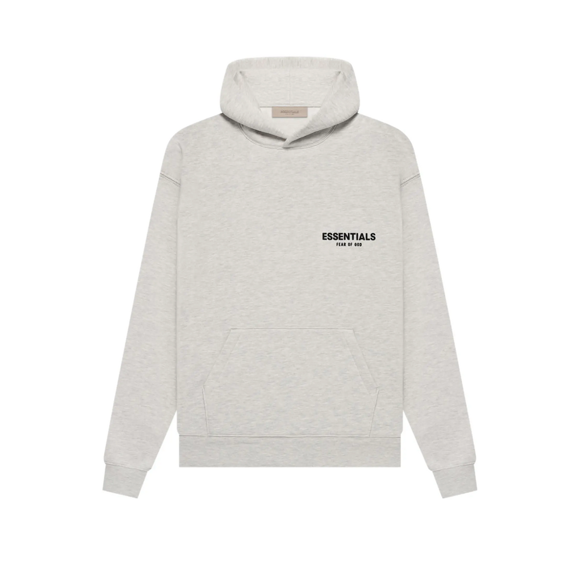 Fear Of God Essentials Hoodie Light Oatmeal SS22