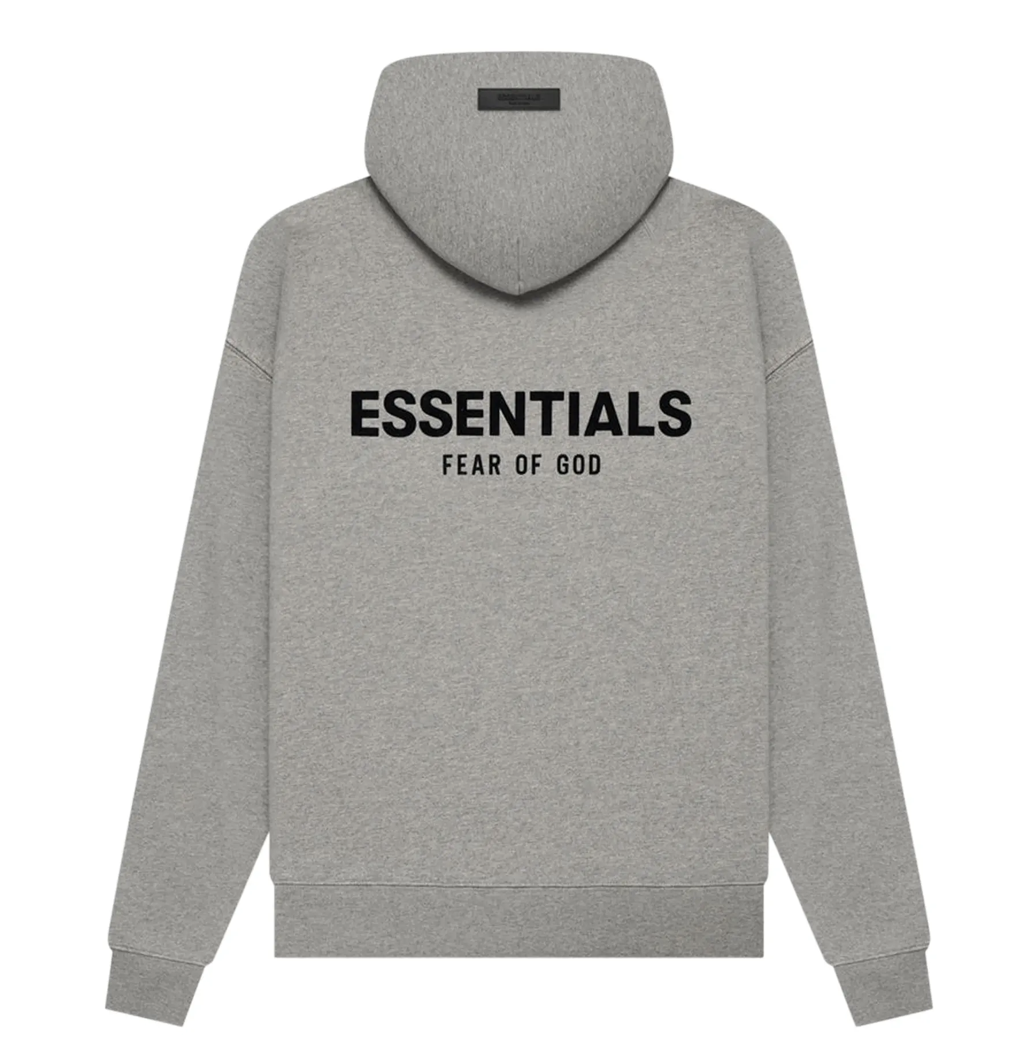 Fear of God Essentials Hoodie Dark Oatmeal (SS22)