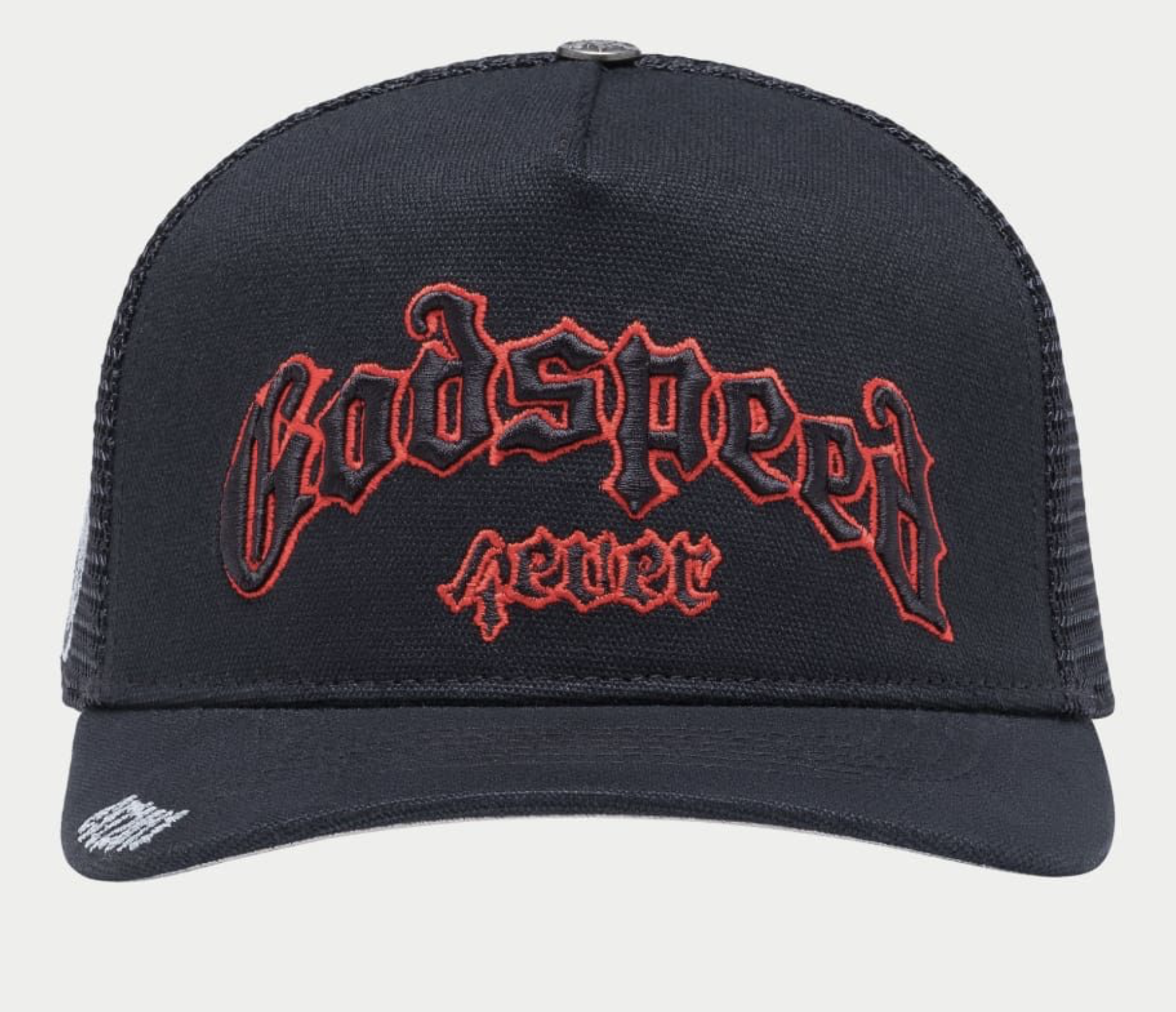 Godspeed "GS Forever" Trucker Hat (Black/Red)