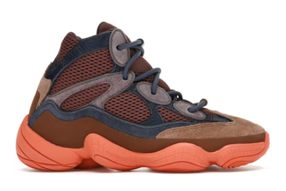 Adidas Yeezy 500 High "Tactile Orange"