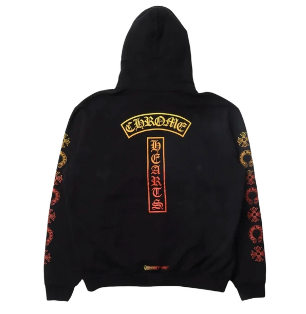 Chrome Hearts Gradient Logo T Bar Hooded Sweatshirt