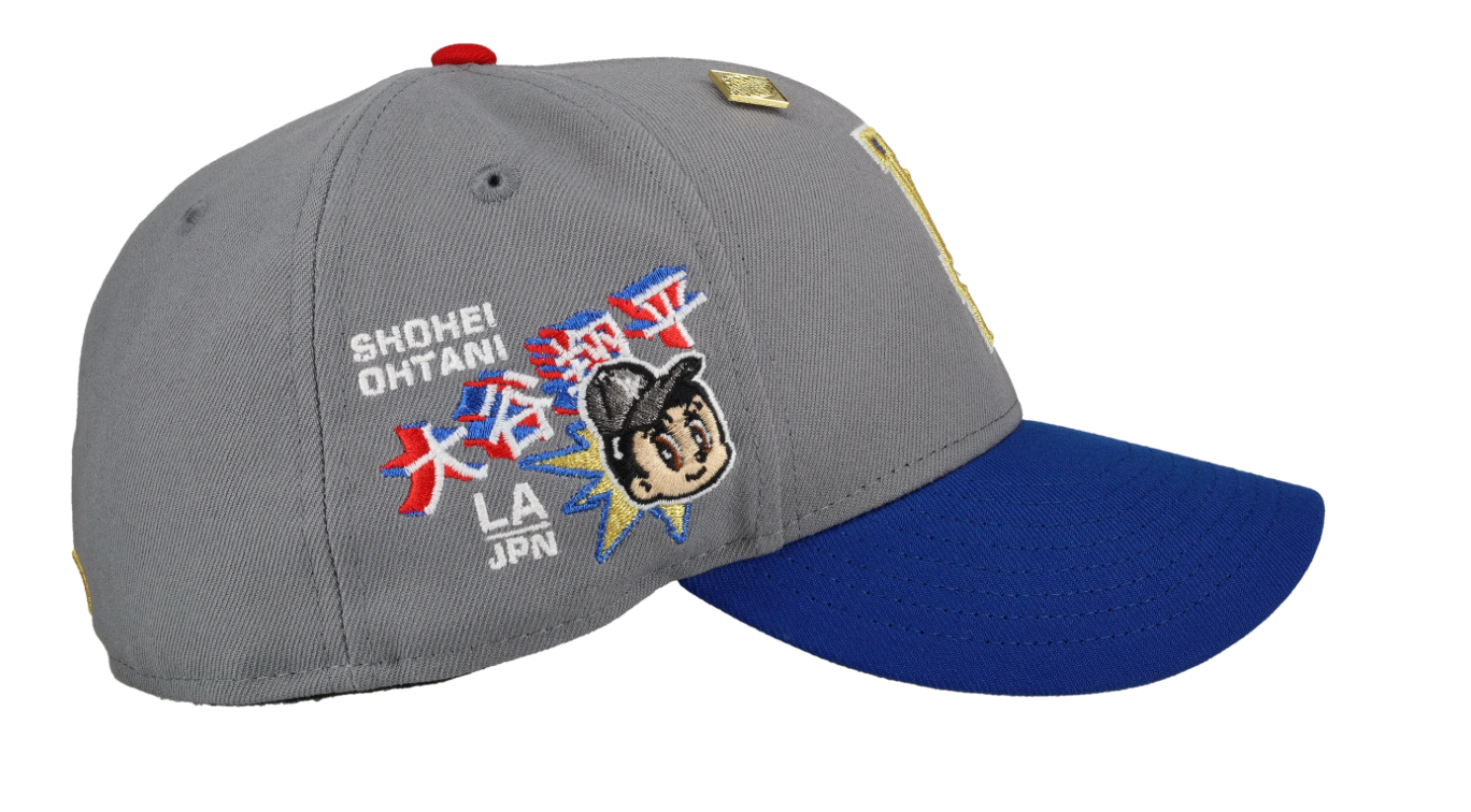 Capsule Los Angeles Dodgers Graphite/Blue Shohei Ohtani 59Fifty Fitted Hat