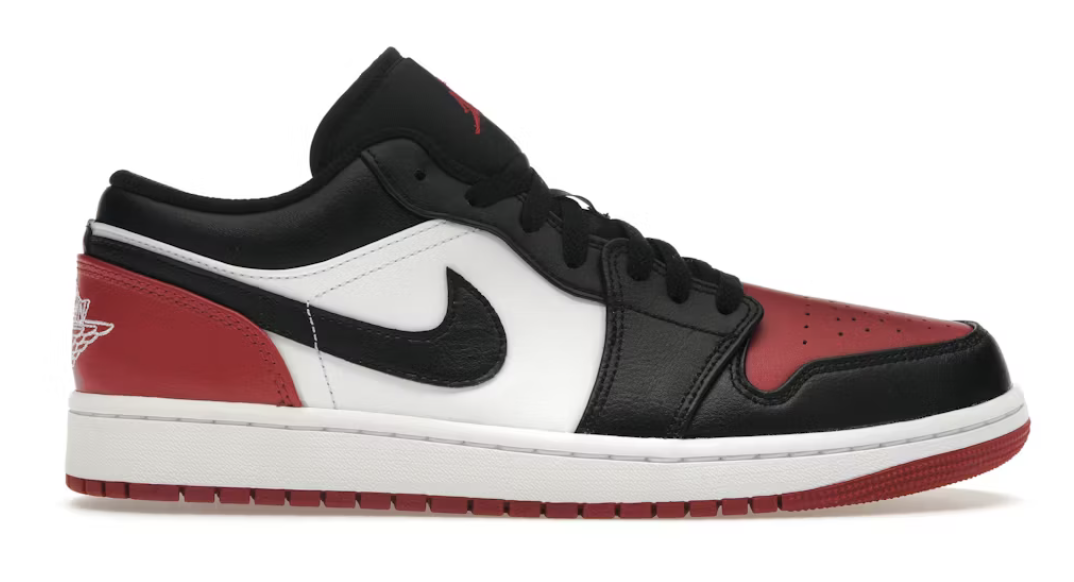 Air Jordan 1 Low "Bred Toe 2.0"