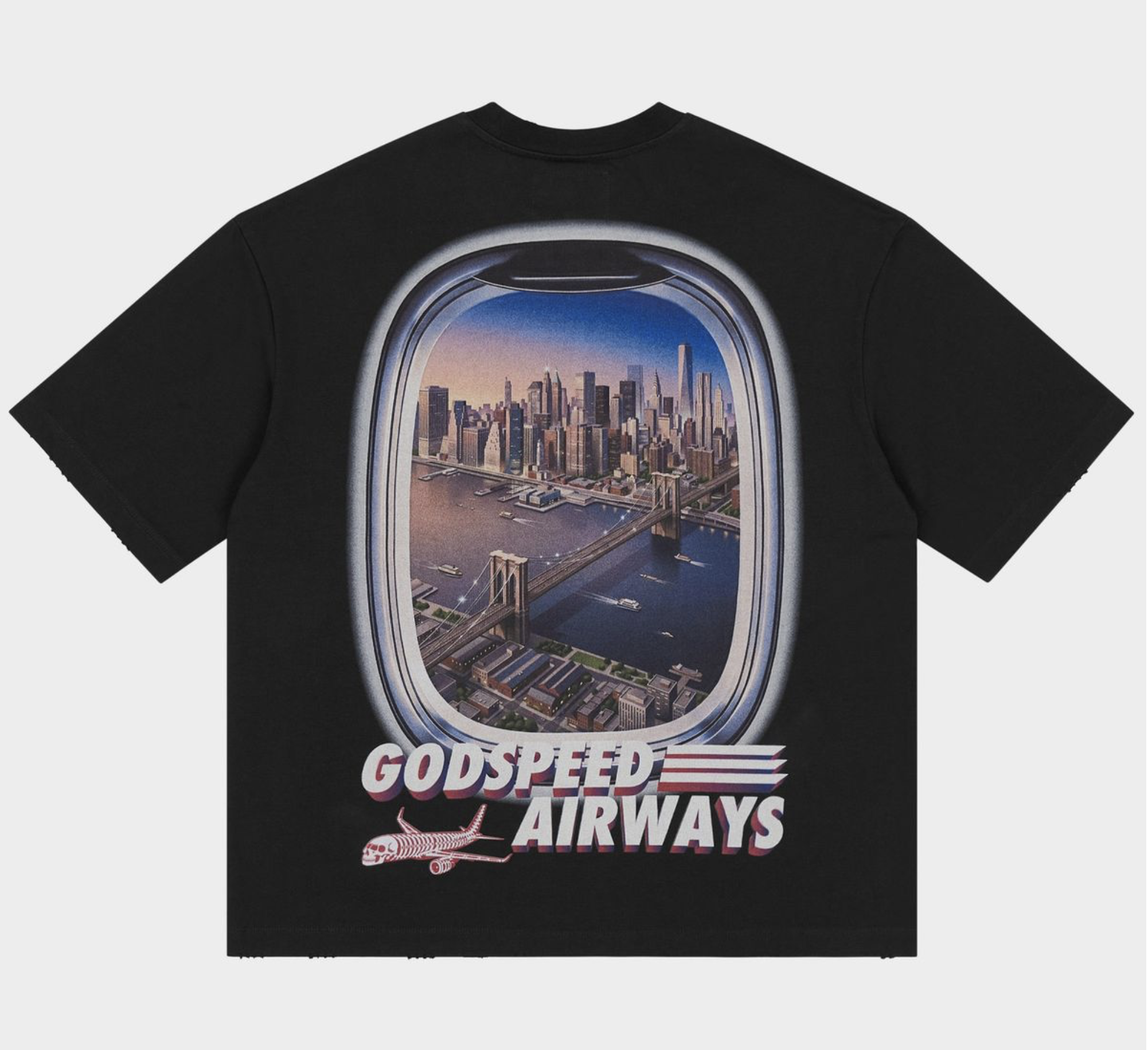 Godspeed Air NYC Pocket Tee "Black"