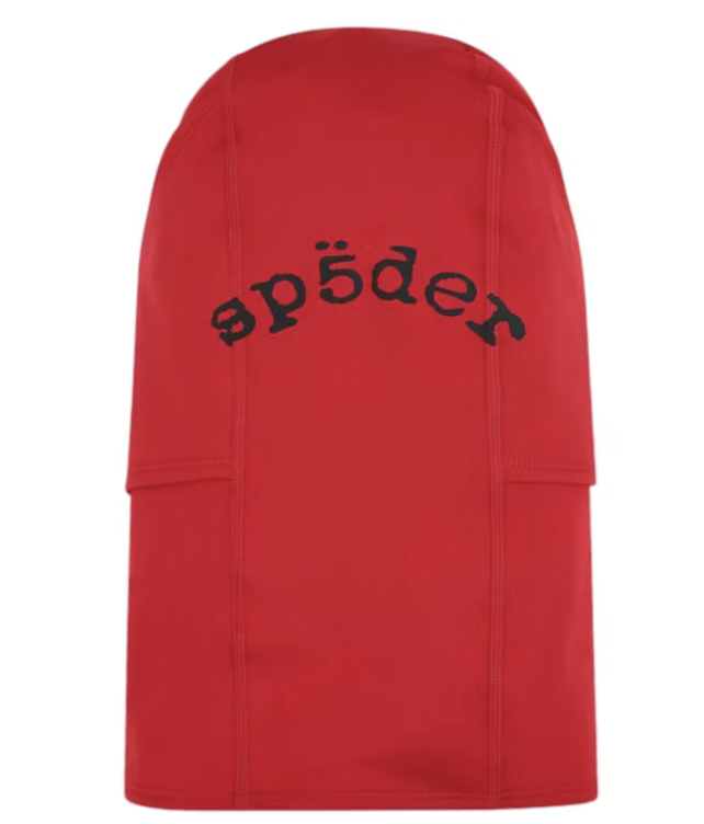 Sp5der OG Logo V2 Shiesty Mask Red