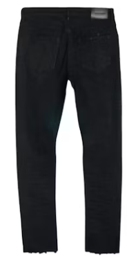 Purple Brand Black Resin 3/D Jean