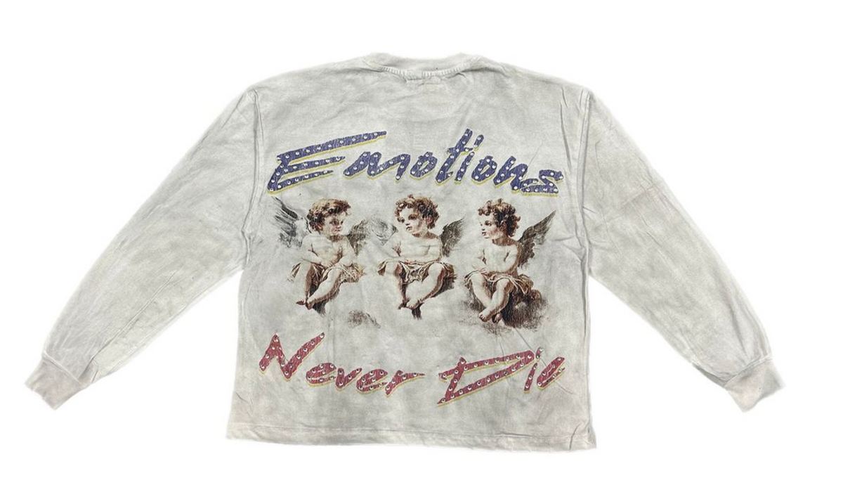 Mixed Emotions Triplets Long Sleeve Tee Shirt
