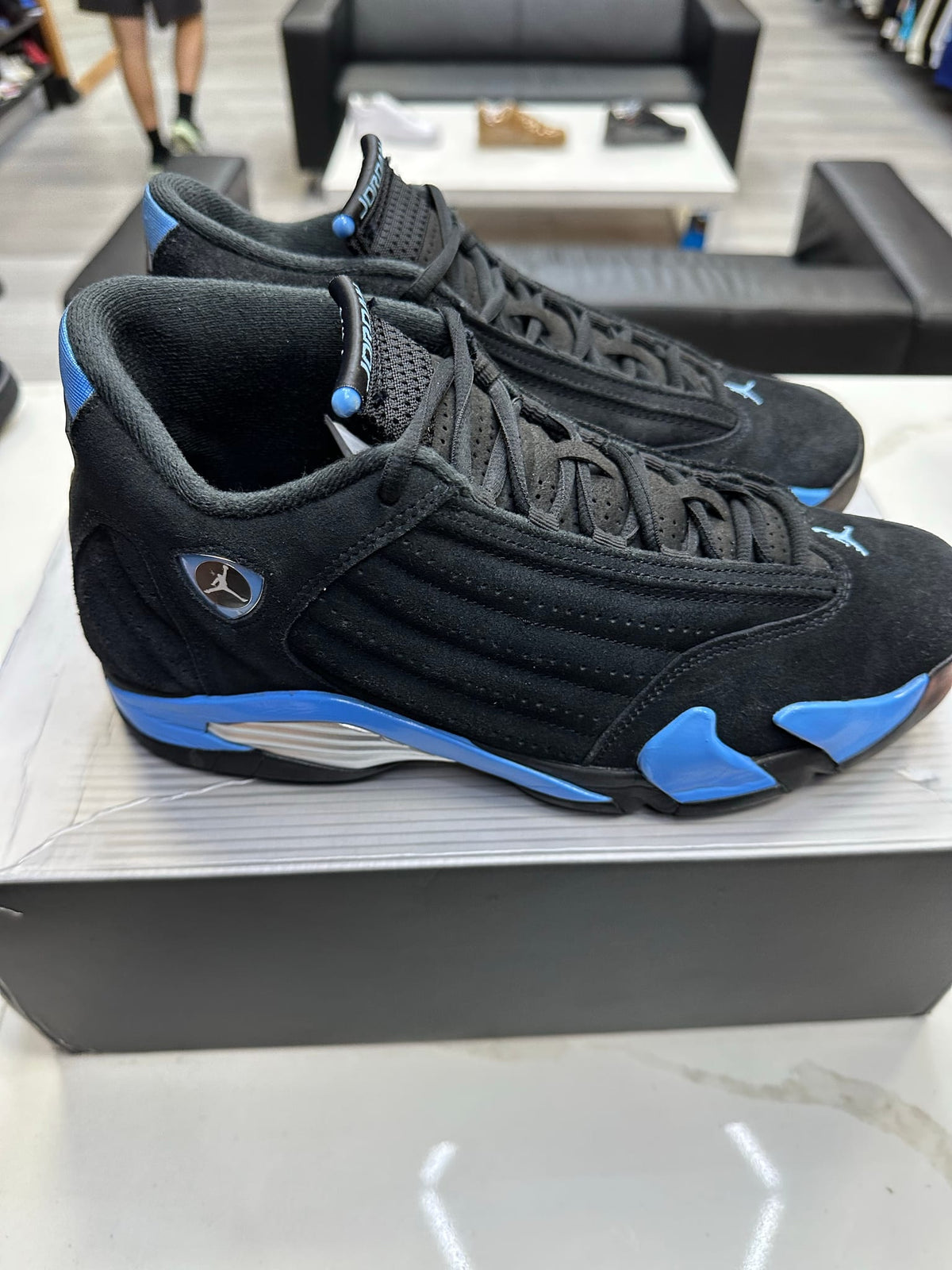 Jordan 14 Retro Black University Blue (2026)