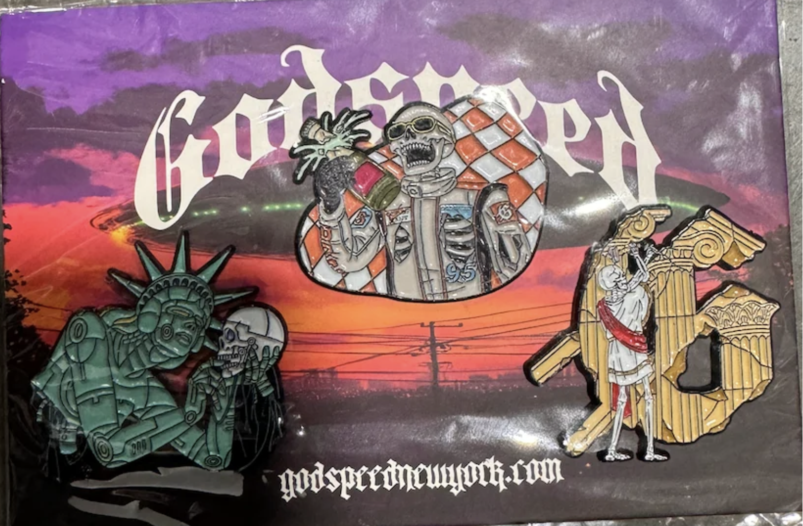 Godspeed Pin Pack
