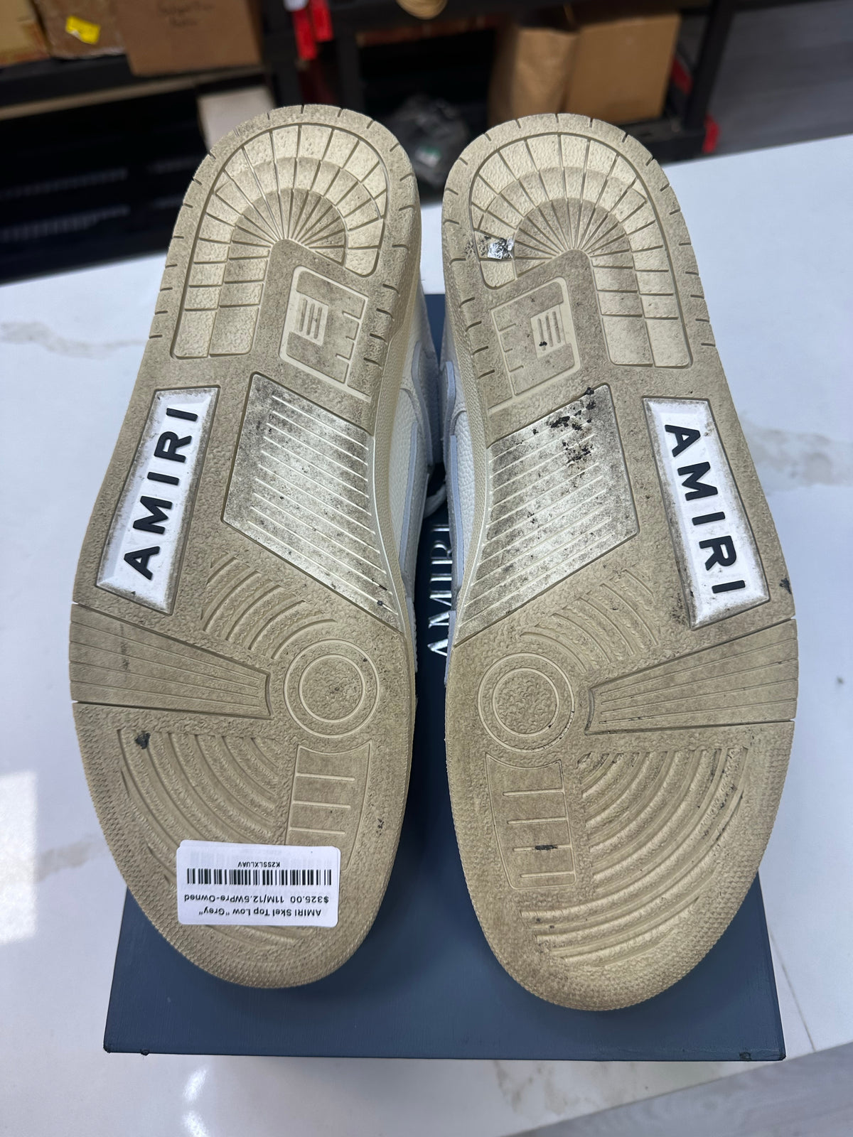 AMIRI Skel Top Low "Grey"