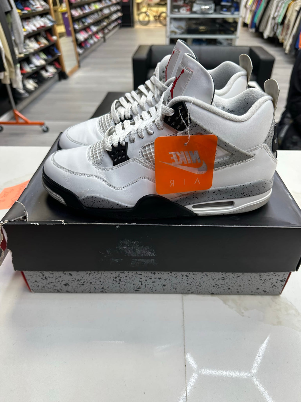 Jordan 4 Retro White Cement (2025)