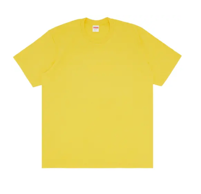 Supreme Tee Yellow Mustard
