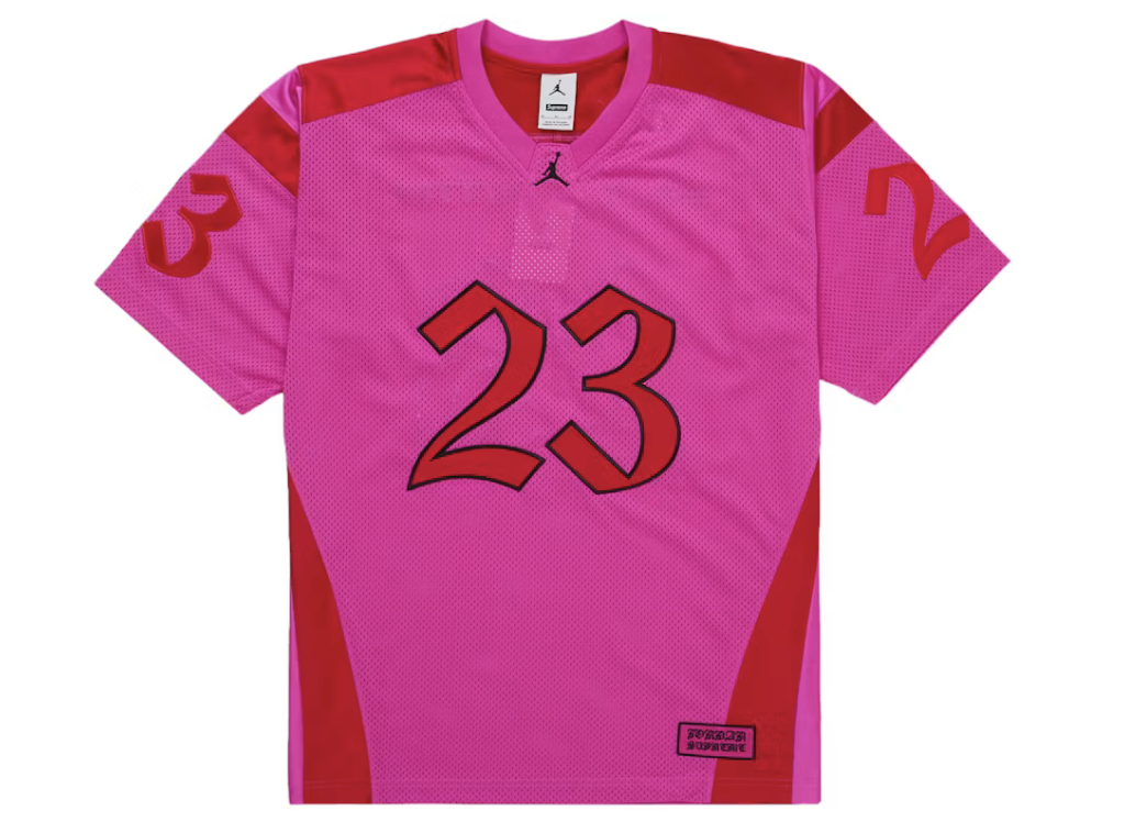 Supreme x Jordan Jersey (Pink) (SS26)