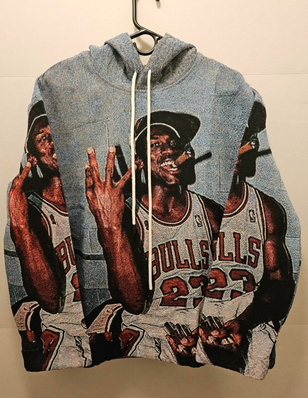 Michael Jordan 3 Peat Tapestry Hoodie