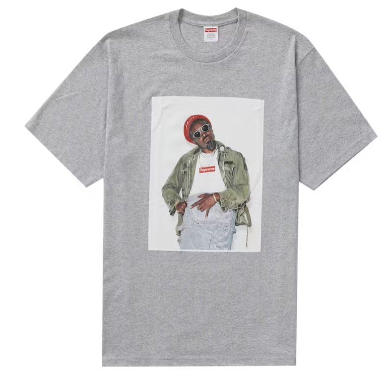 Supreme André 3000 Tee (Heather Grey)