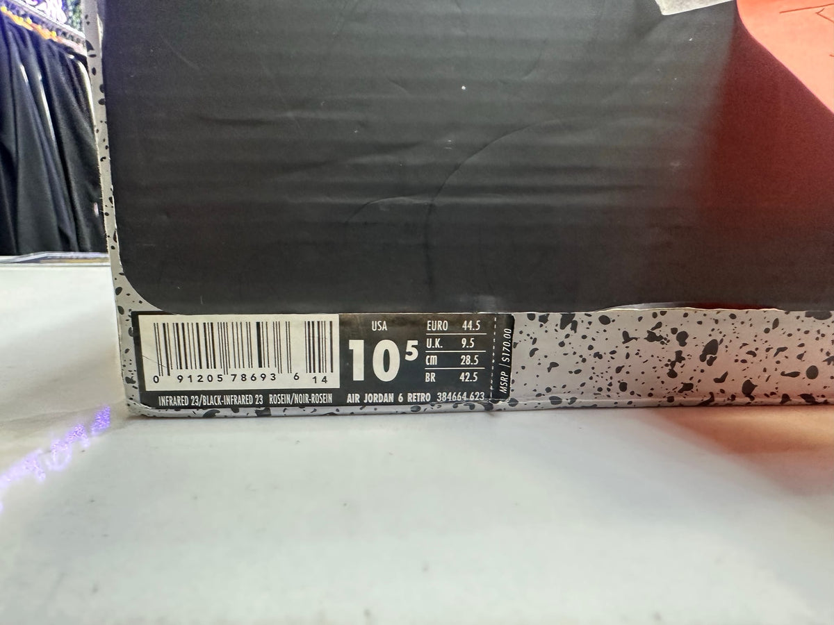 Jordan 6 Retro Infrared 23 (Toro)
