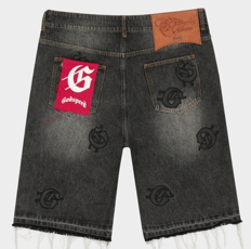 Godspeed Infinity Jean Shorts (Black)