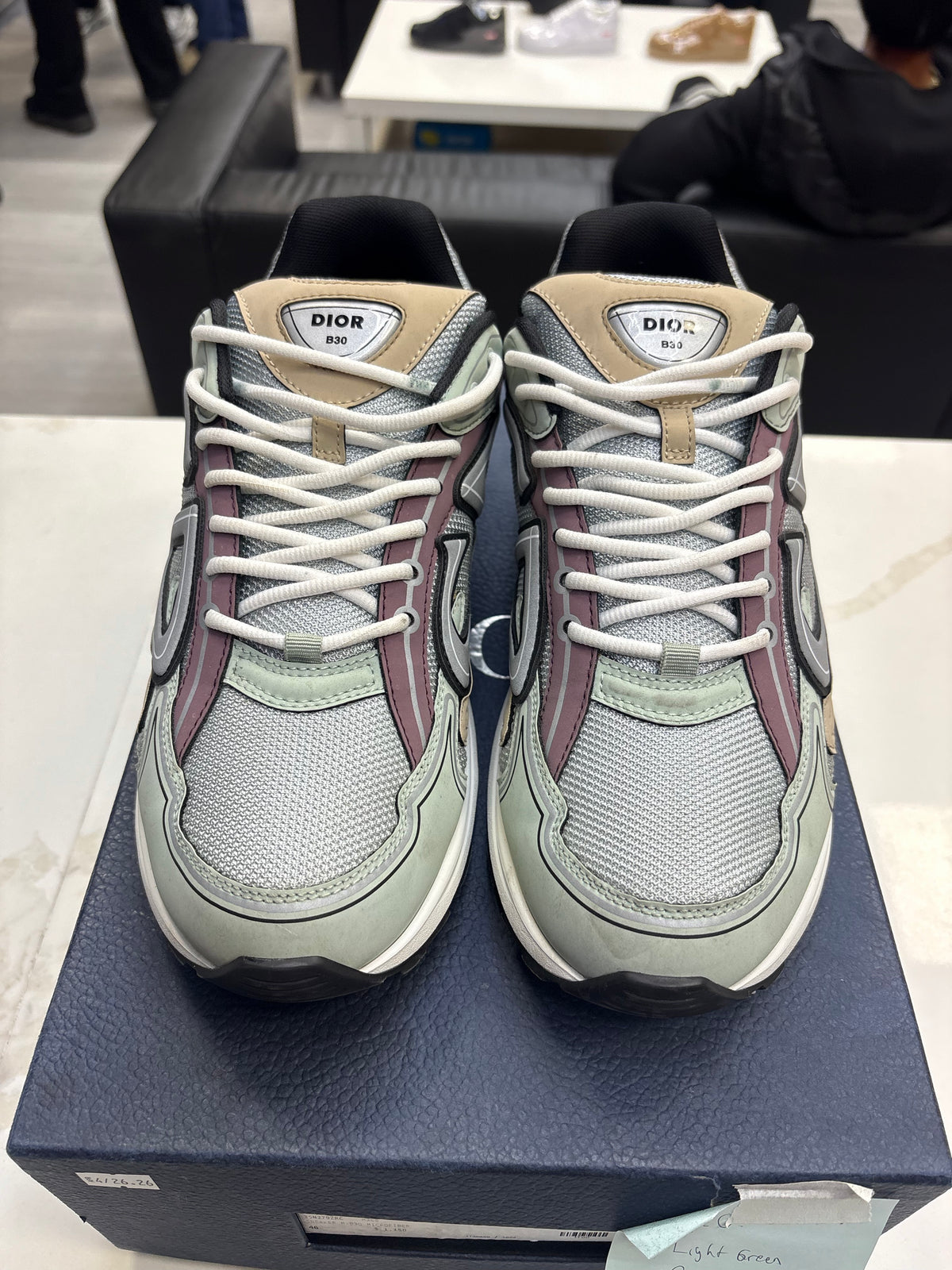 Dior B30 Light Green Purple
