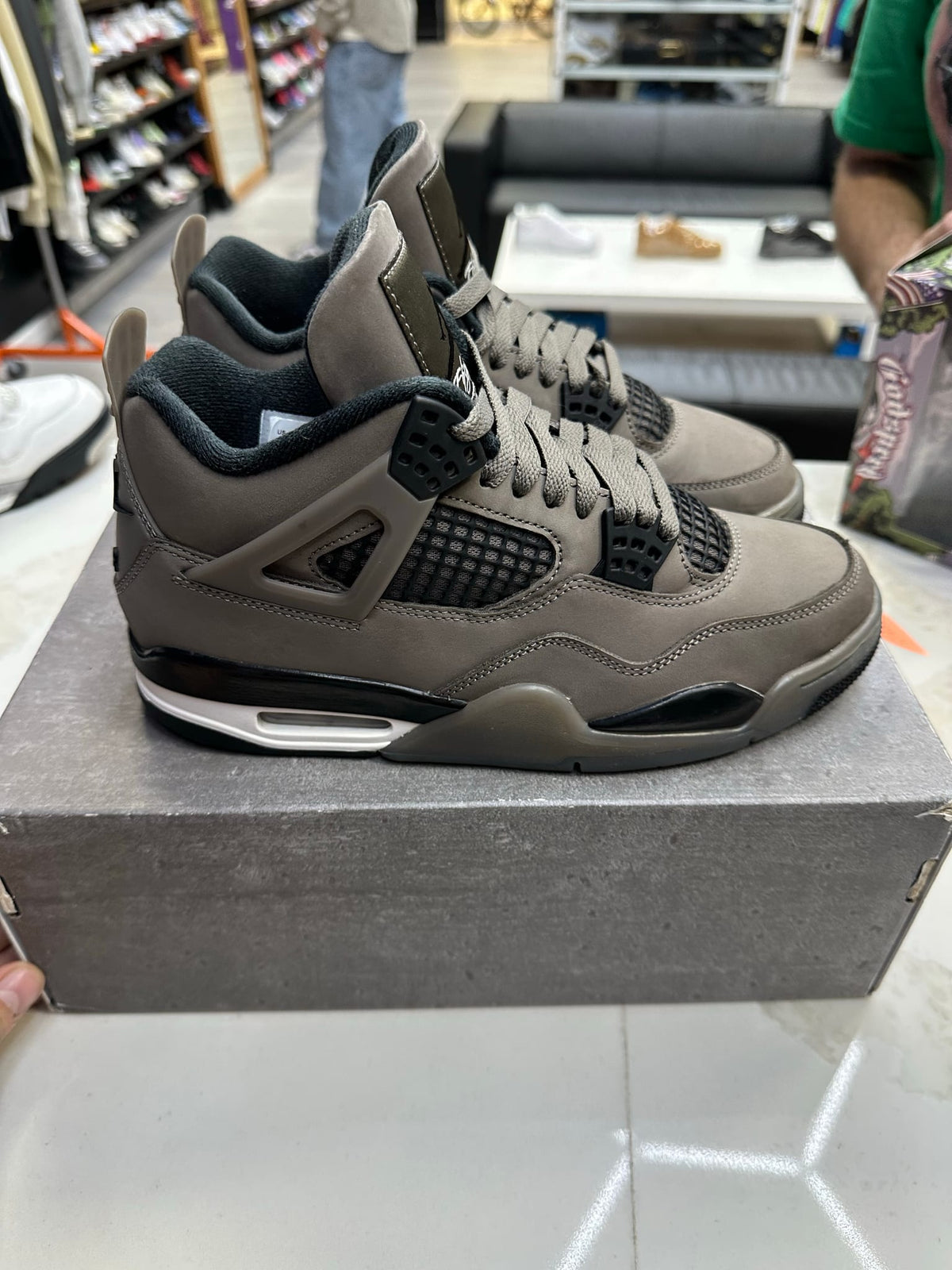 Jordan 4 Retro Cave Stone