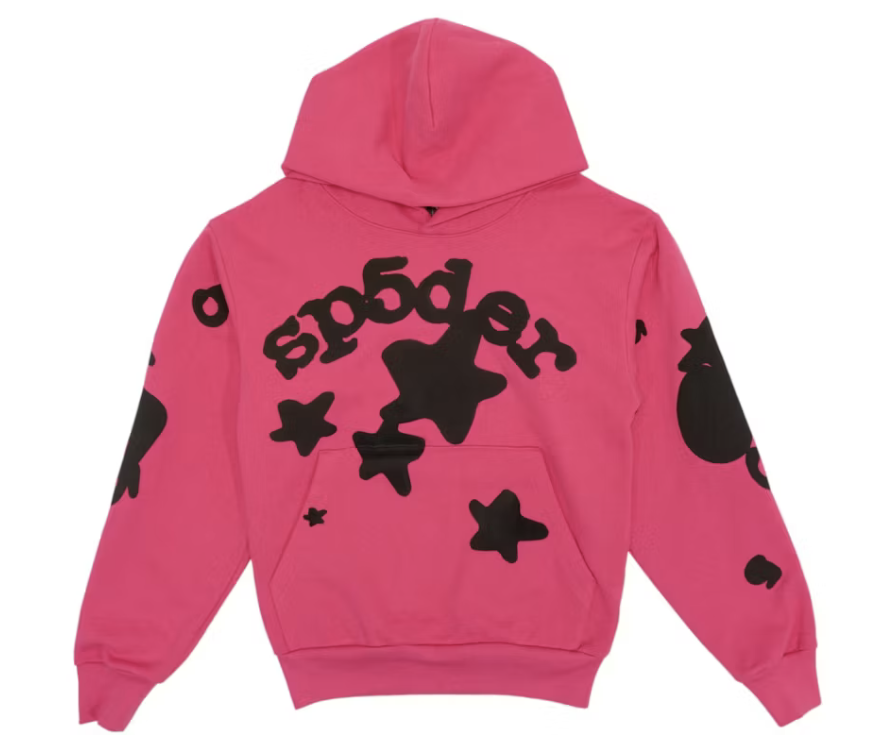 Sp5der Beluga Hoodie (Pink)