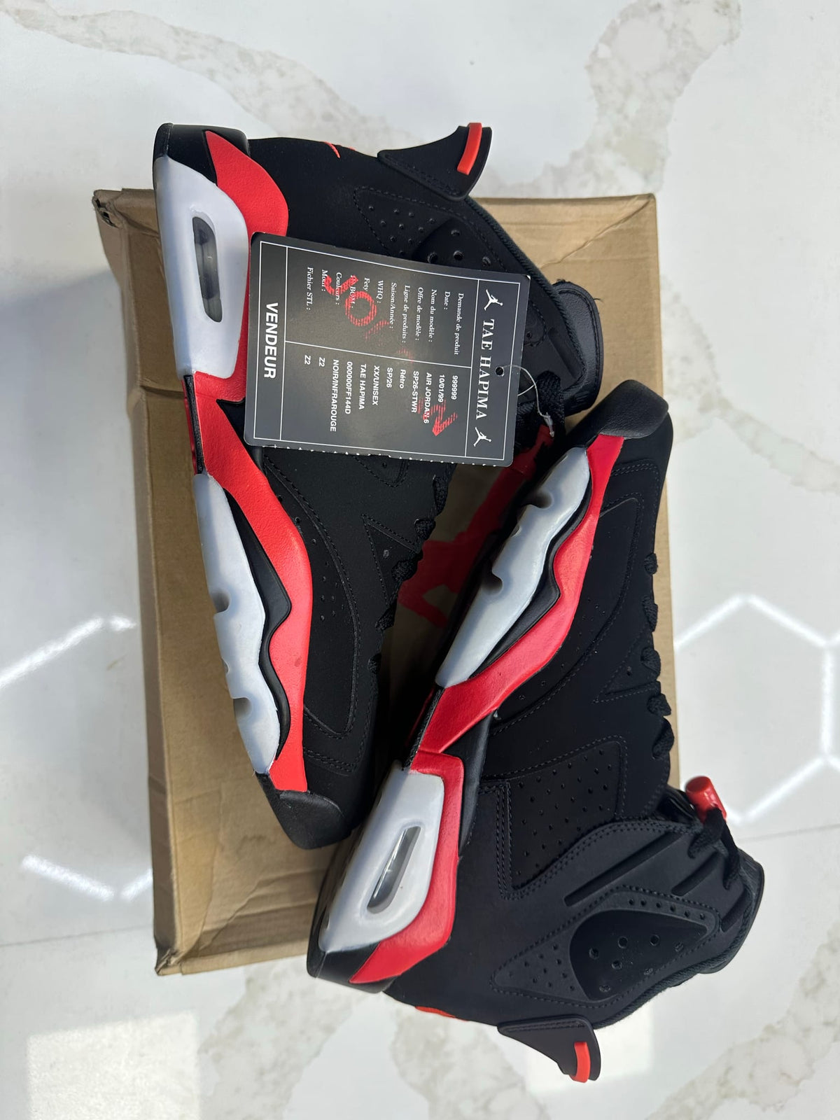 Jordan 6 Retro Infrared Salesman