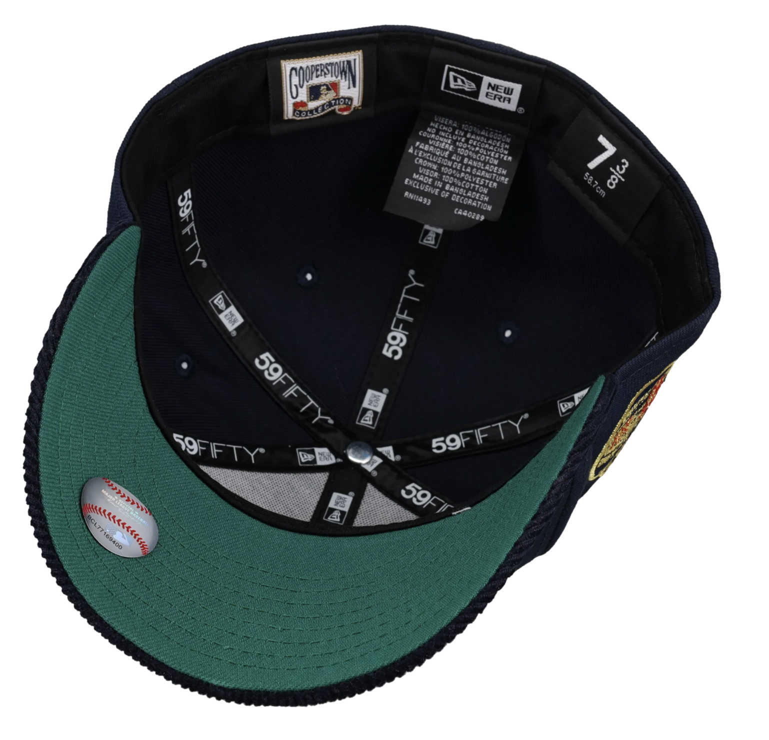 Capsule New York Yankees 1977 All Star Game Navy Trippy Logo 59Fifty Fitted Hat