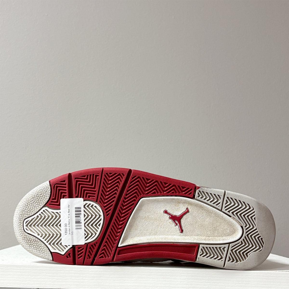 Jordan 4 Retro Fire Red Mars Blackmon