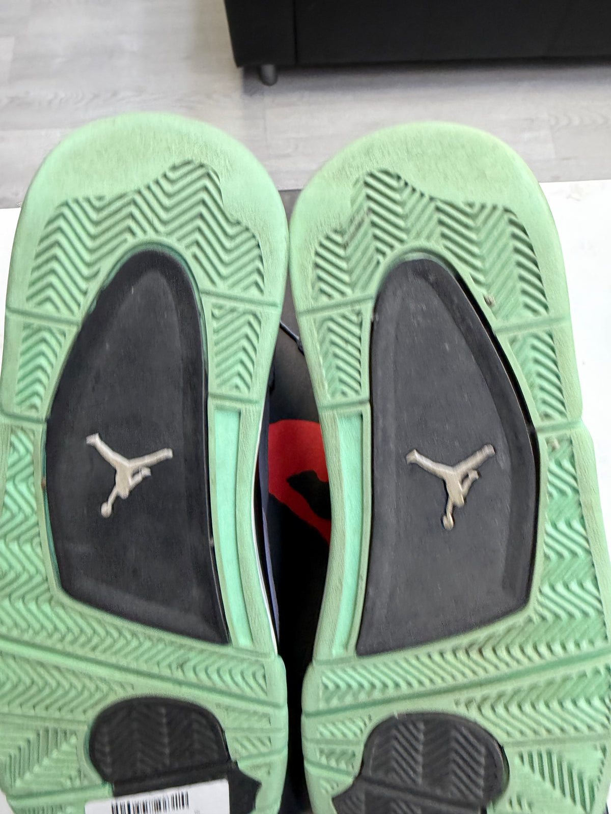 Jordan 4 Retro Green Glow