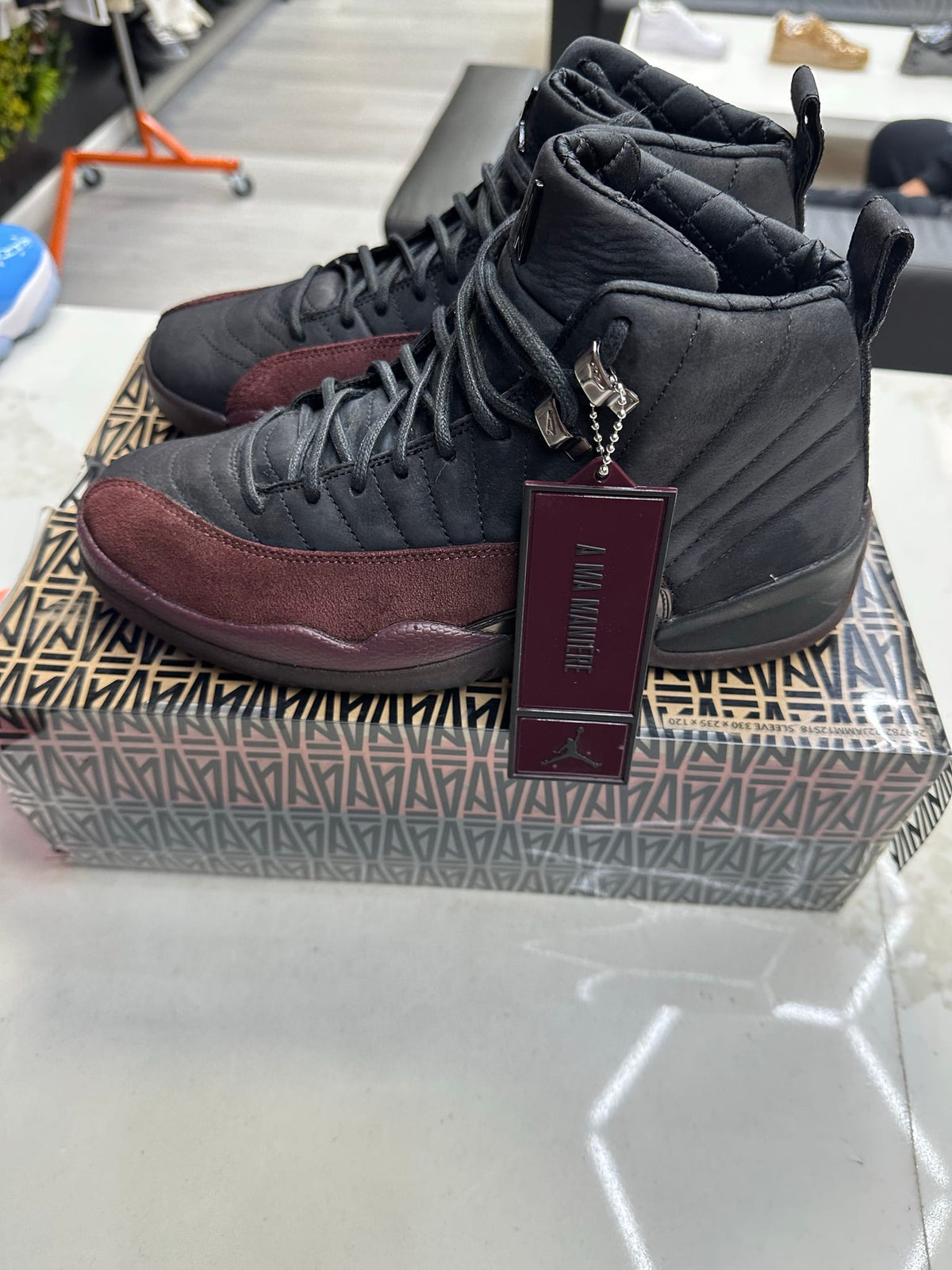 Jordan 12 Retro SP A Ma Maniére Black (Women's)