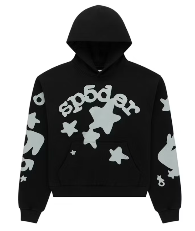 Sp5der 3M Reflective Beluga Hoodie (Black)