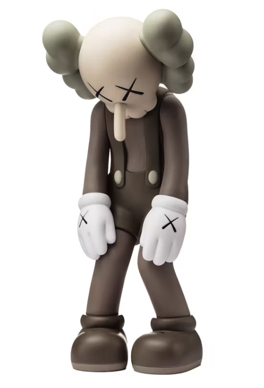 KAWS "Small Lie" Companion Vinyl Figure (Brown)