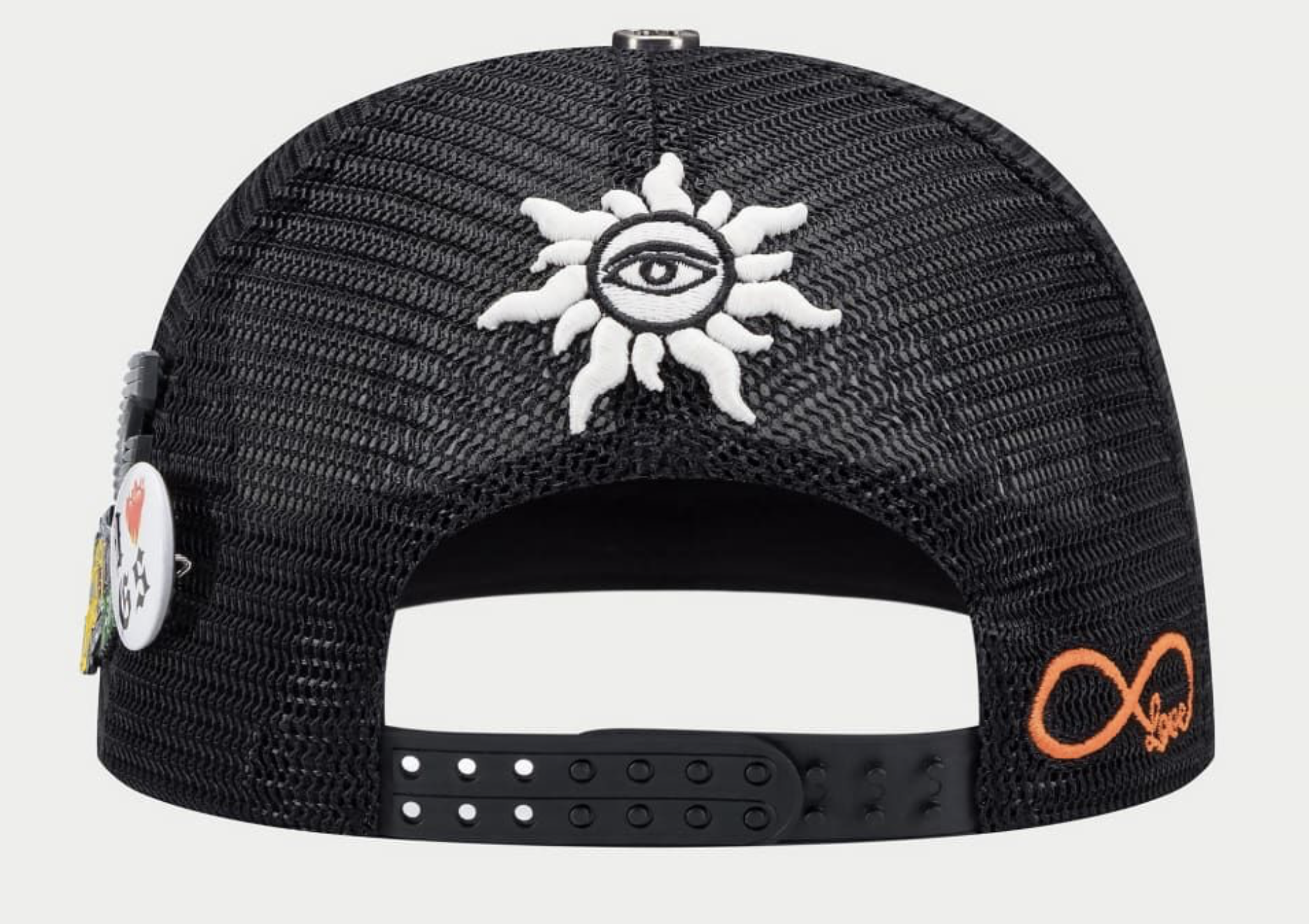 Godspeed "GS Forever" Trucker Hat (Black/Blue/Orange)