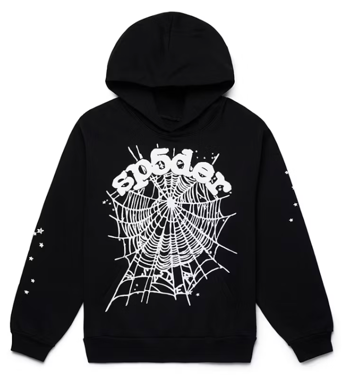 Sp5der OG Web Hoodie (Black)