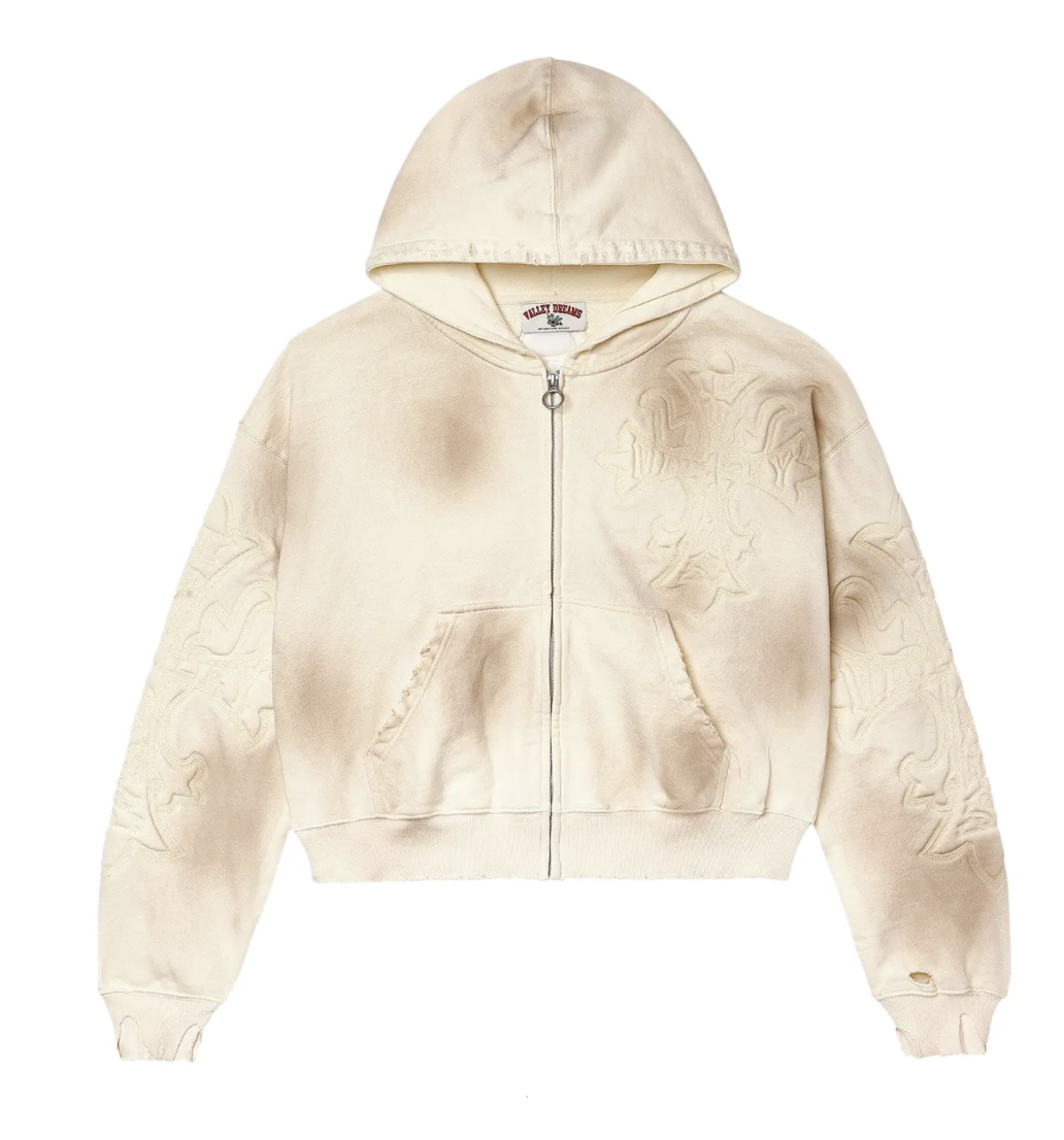 Vale Forever Carver Zip Up 'Ivory'