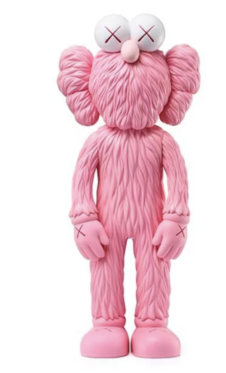 KAWS BFF Open Edition Vinyl Figure Pink