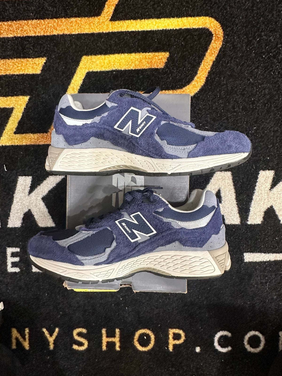 New Balance 2002R Protection Pack Navy Raincloud