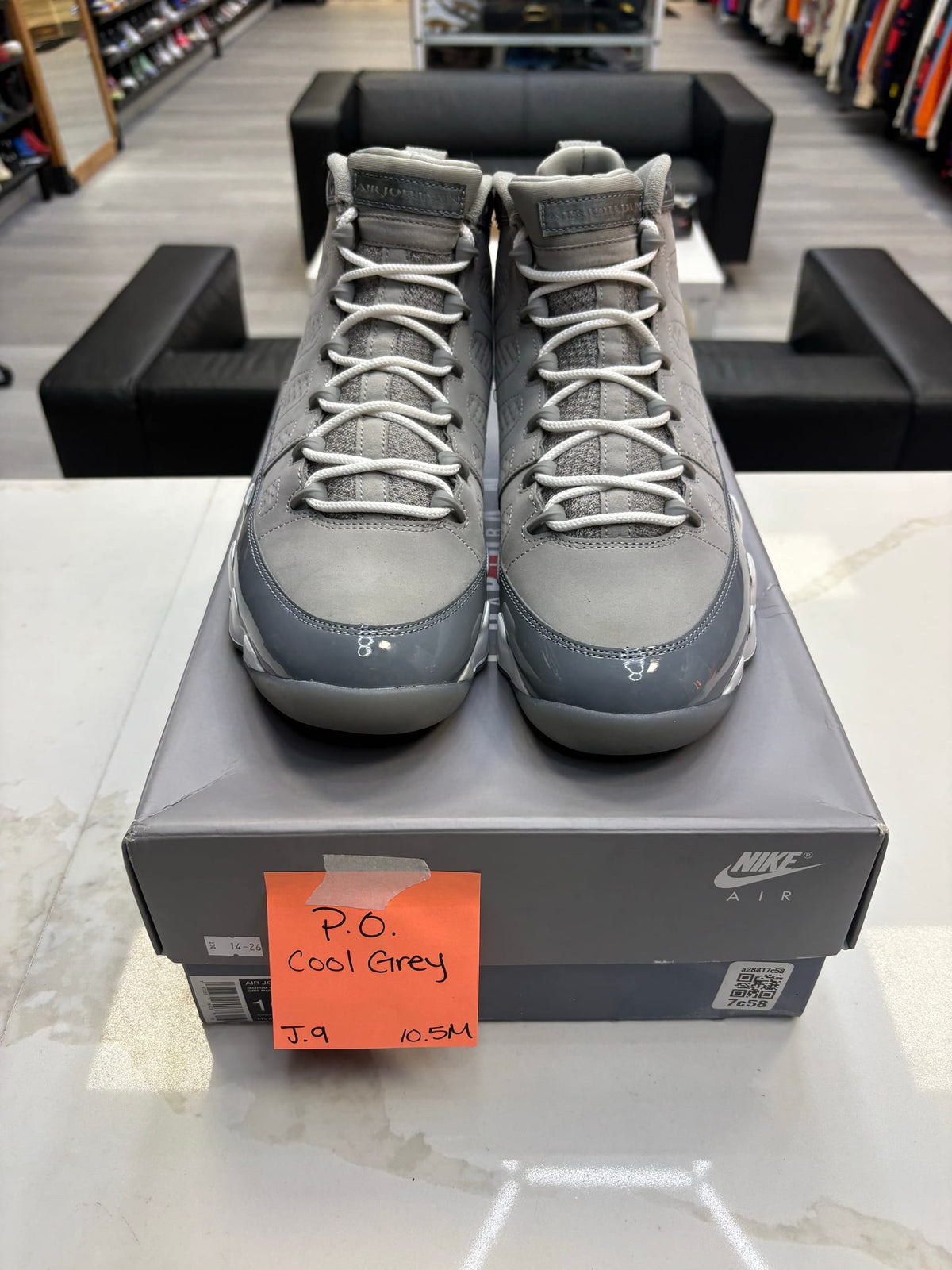 Jordan 9 Retro Cool Grey (2025)