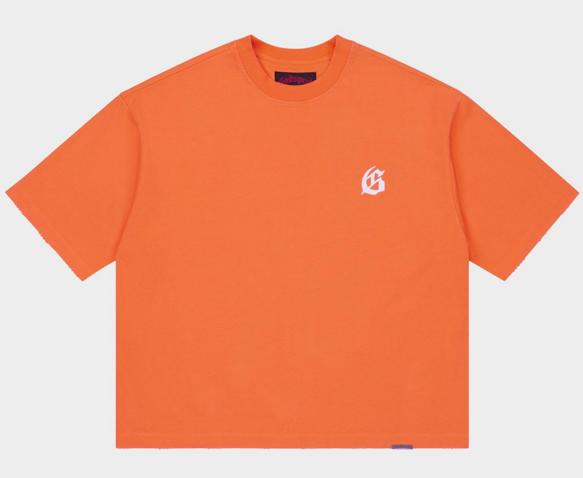 Godspeed GS Logo Basic Tee Shirt (Orange)